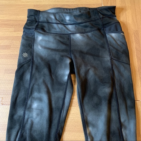 ATHLETA Depth Be Free Leggings Tie Dye Size XS - Picture 2 of 13